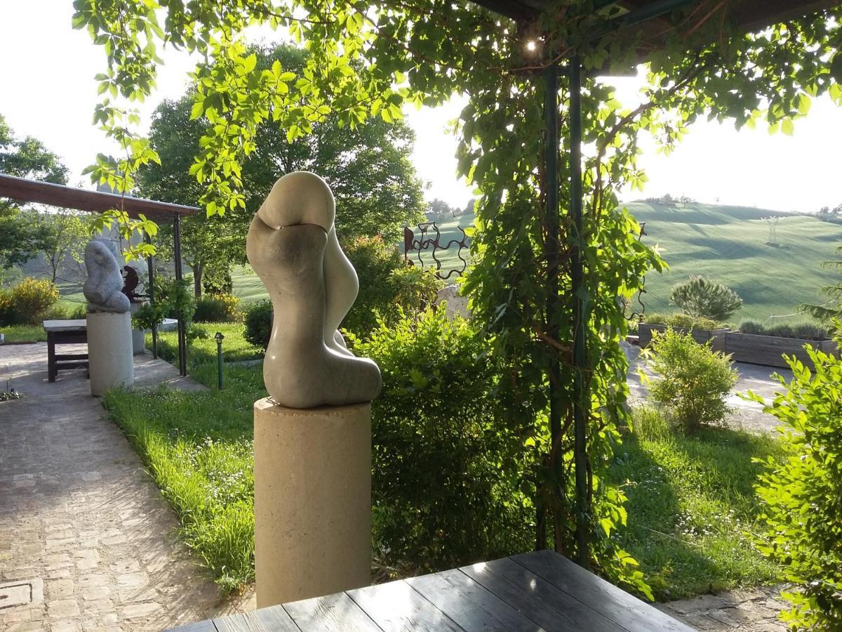 "La Casa Degli Ulivi Art B&B" Trecastelli Eksteriør bilde